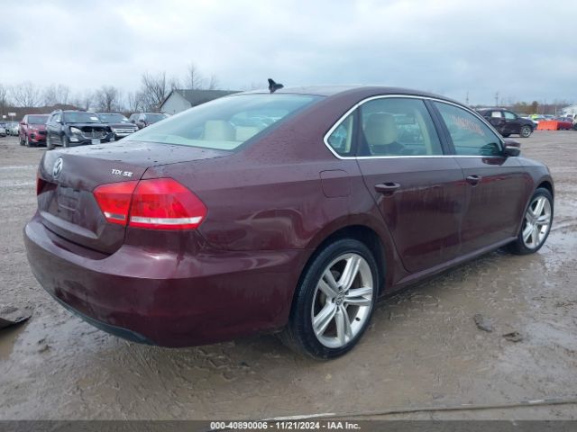 1VWBN7A30EC095870 Volkswagen Passat 2.0l Tdi Se