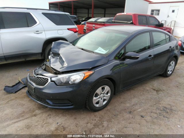 KNAFX4A60F5344050 KIA FORTE LX