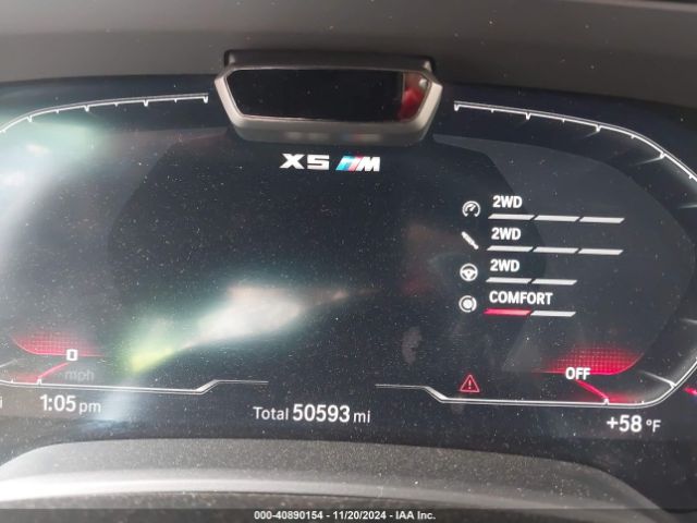 5YMJU0C05M9E89401 BMW X5 M
