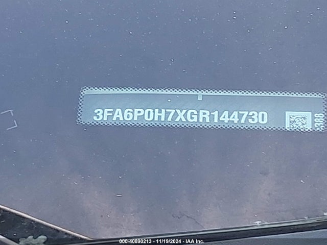 Ford FUSION SE 2016 3FA6P0H7XGR144730 Image 9