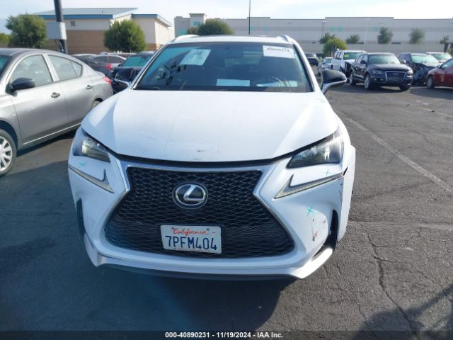 JTJYARBZ4G2025351 Lexus Nx 200t F Sport