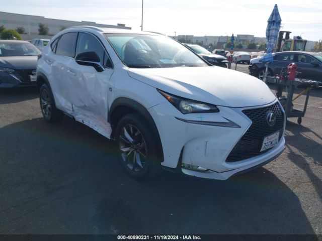 JTJYARBZ4G2025351 Lexus Nx 200t F Sport
