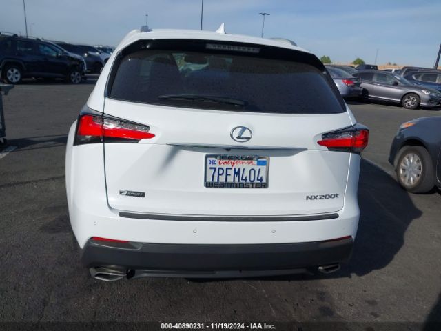 JTJYARBZ4G2025351 Lexus Nx 200t F Sport