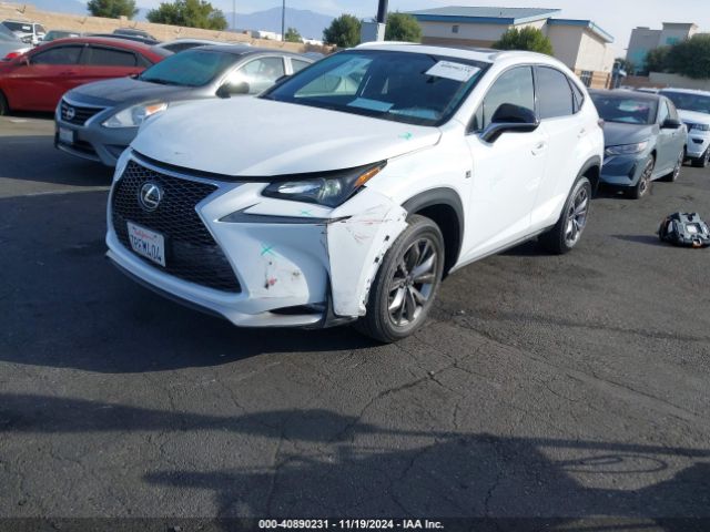 JTJYARBZ4G2025351 Lexus Nx 200t F Sport