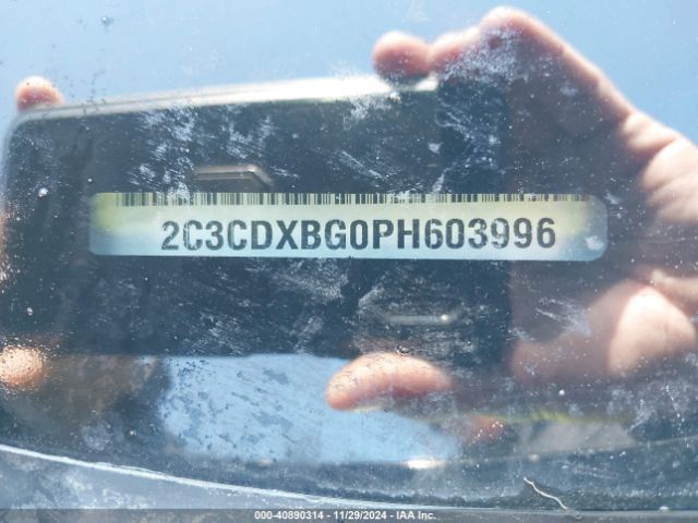 2C3CDXBG0PH603996 Dodge Charger Sxt
