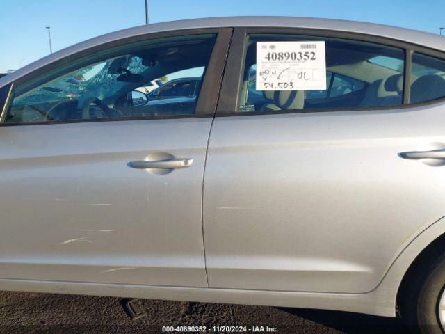 5NPD74LF0JH225561 Hyundai ELANTRA SE