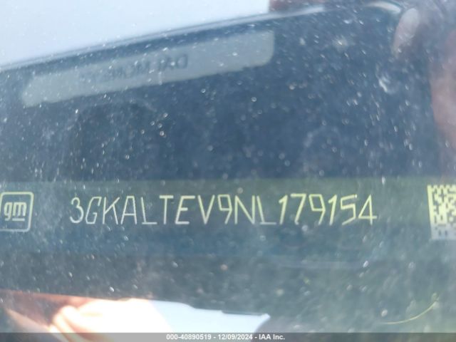 3GKALTEV9NL179154 GMC Terrain Awd Sle