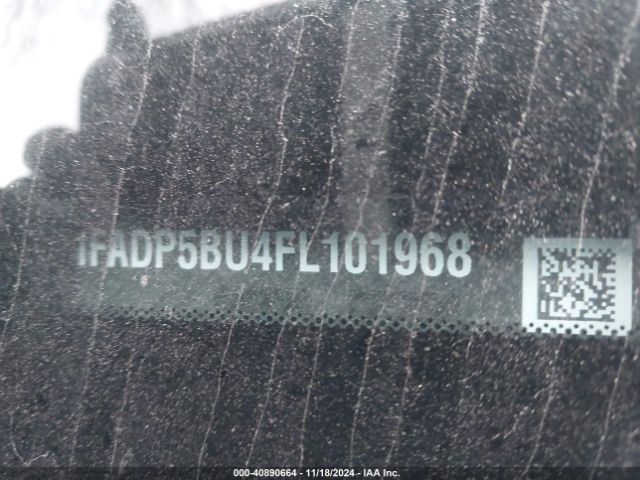 1FADP5BU4FL101968 Ford C-max Hybrid Sel