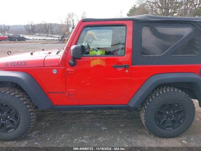 1C4AJWAG8FL763584 Jeep Wrangler Willys Wheeler