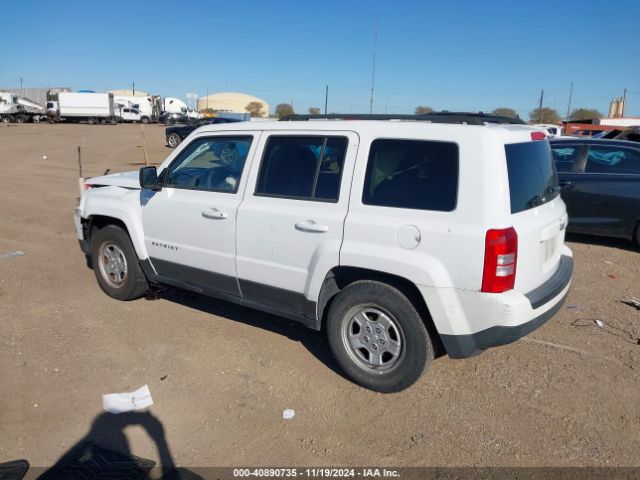 1C4NJPBA9HD116299 Jeep Patriot Sport Fwd
