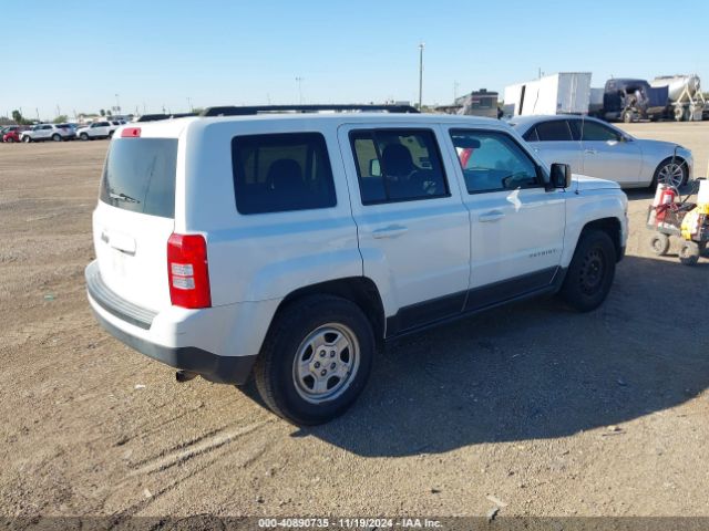 1C4NJPBA9HD116299 Jeep Patriot Sport Fwd