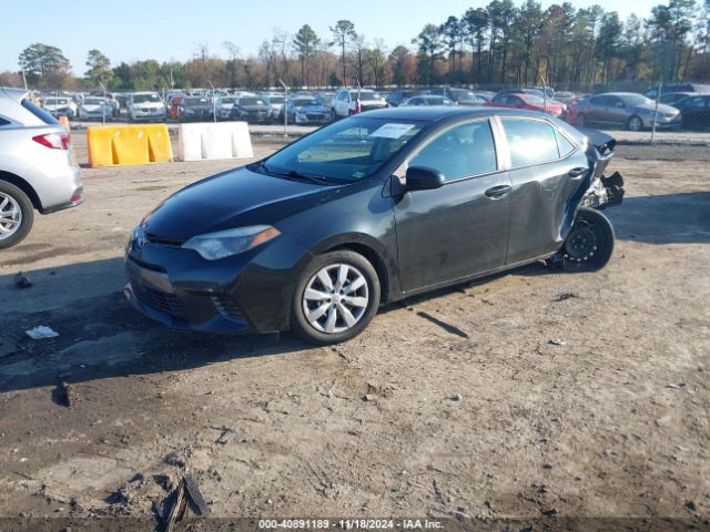 2T1BURHEXGC608853 Toyota COROLLA LE