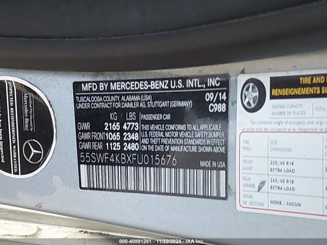 55SWF4KBXFU015676 Mercedes-Benz C 300 4matic/luxury 4matic/sport 4matic