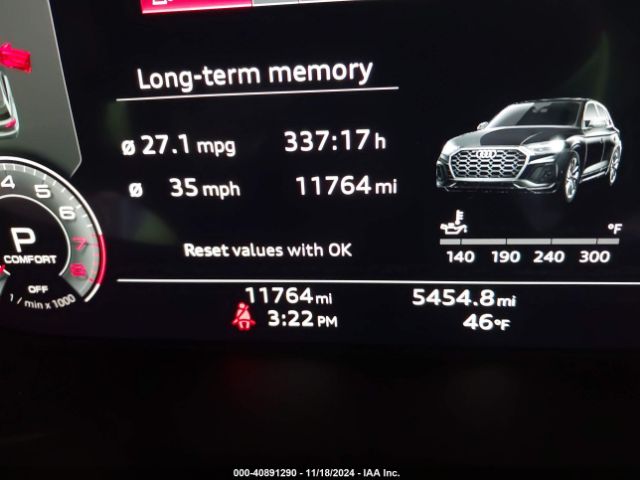 WA1EAAFY4P2119541 Audi Q5 Premium Plus 45 Tfsi S Line Quattro