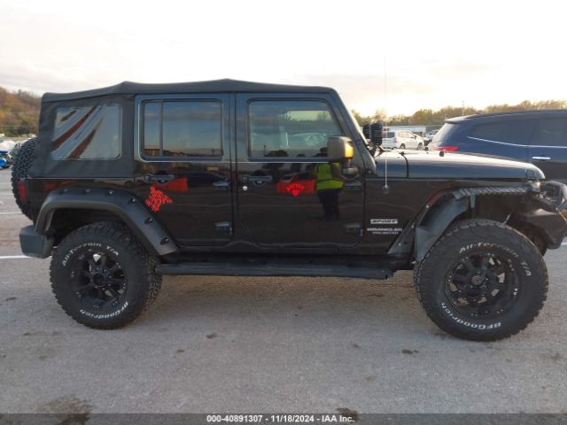 1C4BJWDG0HL591313 Jeep Wrangler Unlimited Sport 4x4