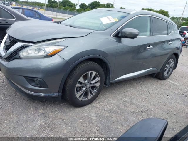 5N1AZ2MH4FN222621 Nissan MURANO SL