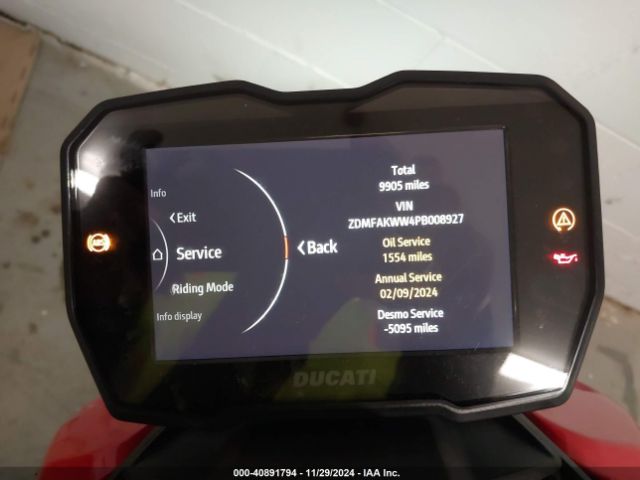 2023 DUCATI STREETFIGHTER ZDMFAKWW4PB008927 Photo 6
