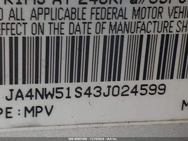 2003 MITSUBISHI MONTERO JA4NW51S43J024599 Photo 8