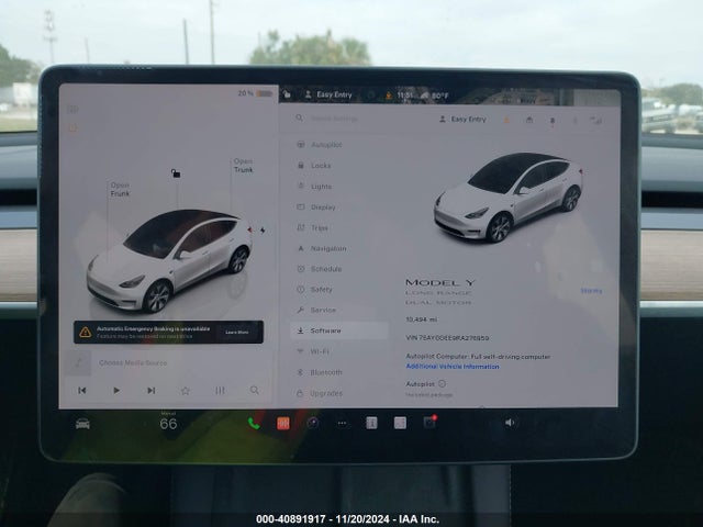 2024 TESLA MODEL Y 7SAYGDEE9RA276959 Photo 6