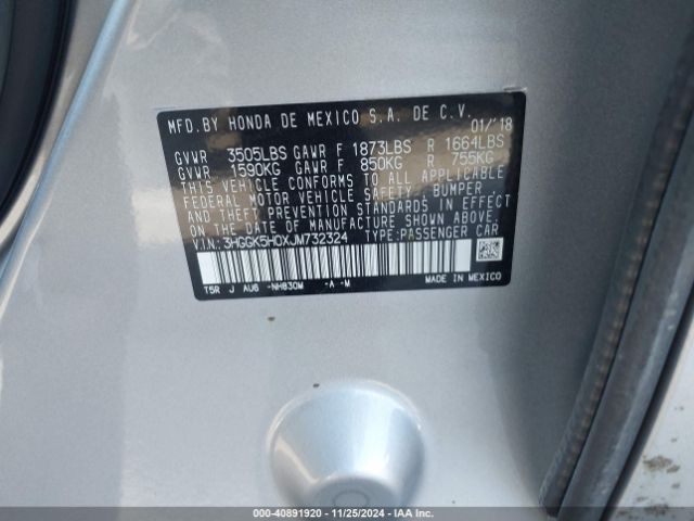 3HGGK5H0XJM732324 Honda Fit Ex-l