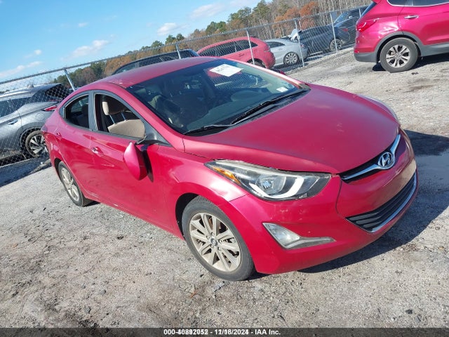 Aukcja sprzedaży 2014 Hyundai Elantra Se (ulsan Plant), vin: KMHDH4AE1EU083381, numer aukcji: 40892052