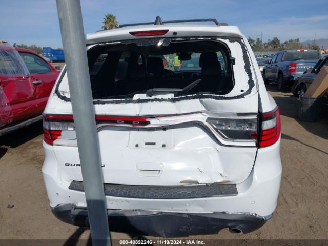 1C4RDHAG7LC129748 Dodge Durango Sxt Plus Rwd