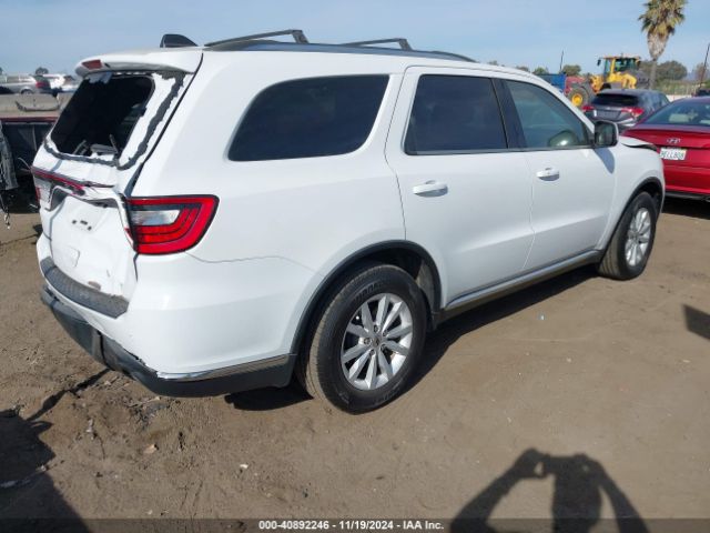 1C4RDHAG7LC129748 Dodge Durango Sxt Plus Rwd