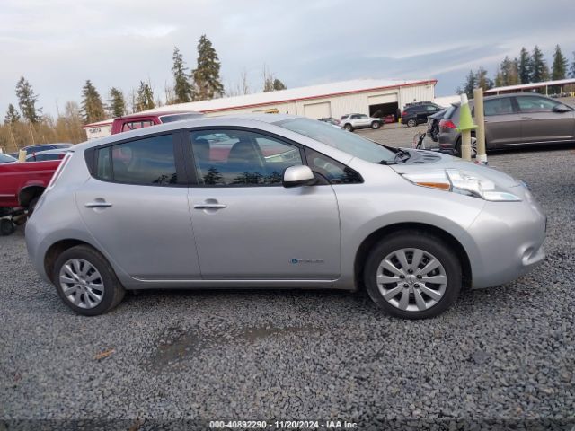 1N4AZ0CP5FC316879 Nissan LEAF S