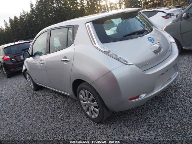 1N4AZ0CP5FC316879 Nissan LEAF S