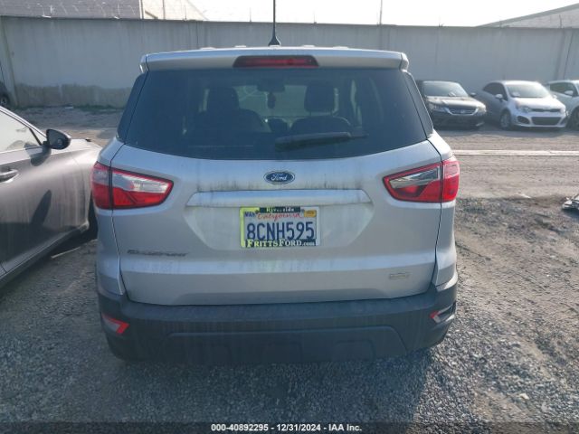 MAJ3P1RE1JC177255 Ford ECOSPORT S