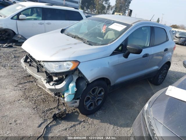 MAJ3P1RE1JC177255 Ford ECOSPORT S