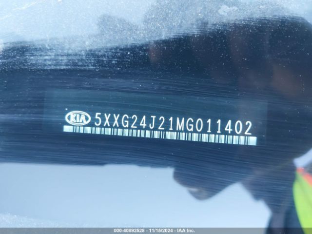 5XXG24J21MG011402 KIA K5 LX