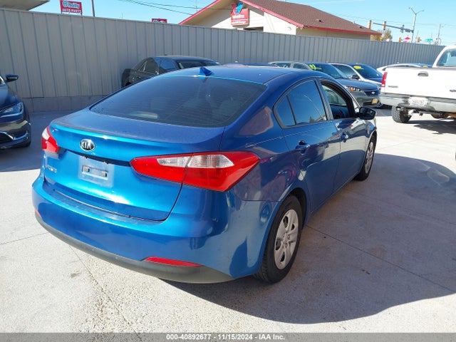 KIA FORTE LX 2015 KNAFX4A60F5294878 Image 4