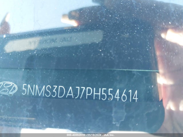 Hyundai Santa Fe Sel 2023 5NMS3DAJ7PH554614 Image 9
