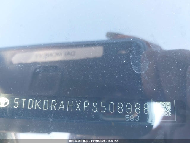 Toyota Highlander Le 2023 5TDKDRAHXPS508988 Image 9
