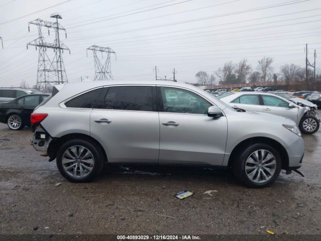 5FRYD4H49EB027209 Acura Mdx Technology Package