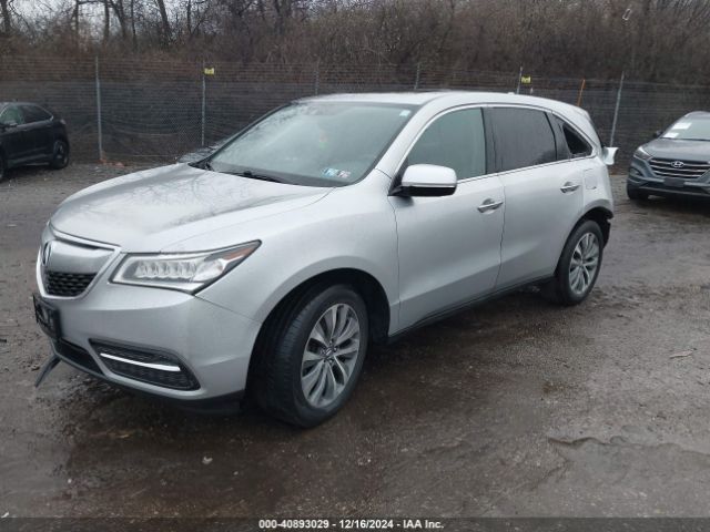 5FRYD4H49EB027209 Acura Mdx Technology Package
