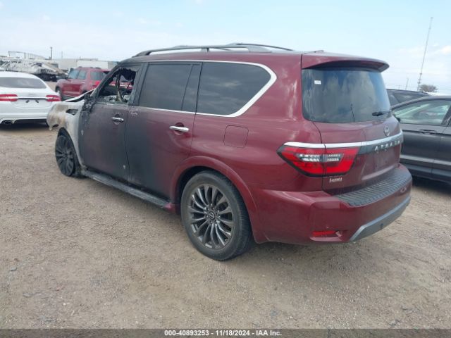 JN8AY2DA0N9393808 Nissan Armada Platinum 2wd