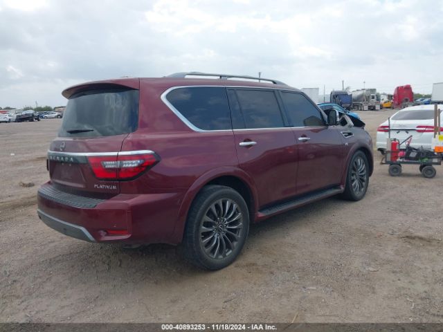 JN8AY2DA0N9393808 Nissan Armada Platinum 2wd
