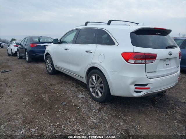5XYPKDA5XGG097464 KIA Sorento 3.3l Sxl