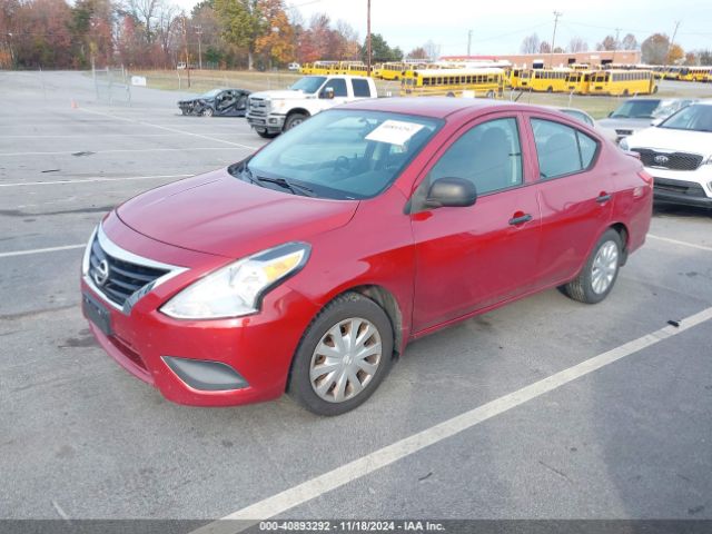 3N1CN7APXFL918842 Nissan Versa 1.6 S+