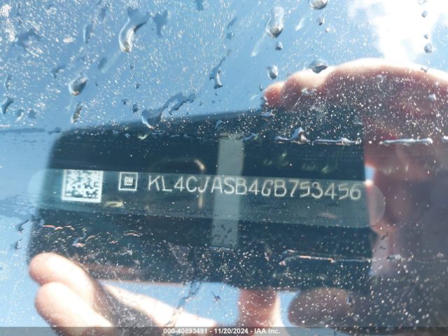 KL4CJASB4GB753456 Buick Encore
