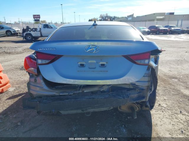 5NPDH4AE6FH580247 Hyundai ELANTRA SE