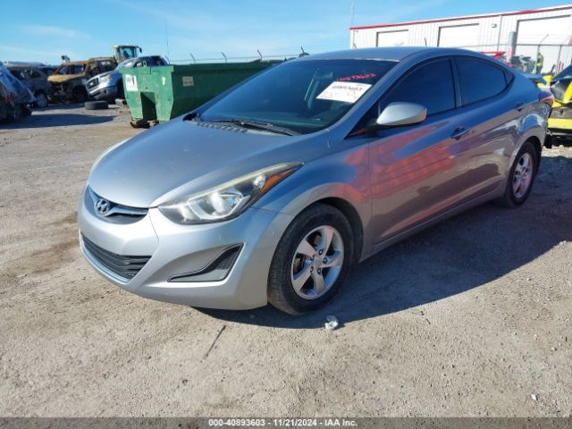 5NPDH4AE6FH580247 Hyundai ELANTRA SE