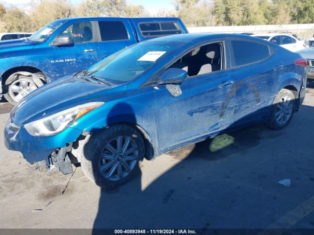 KMHDH4AE5GU542415 Hyundai ELANTRA SE