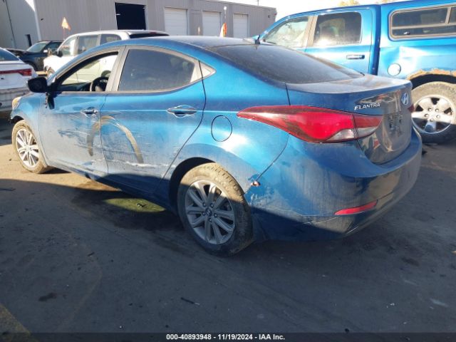 KMHDH4AE5GU542415 Hyundai ELANTRA SE