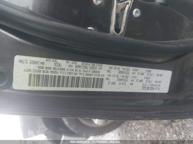 RAM 1500 Big Horn 2016 3C6RR7LT0GG154605 Image 9