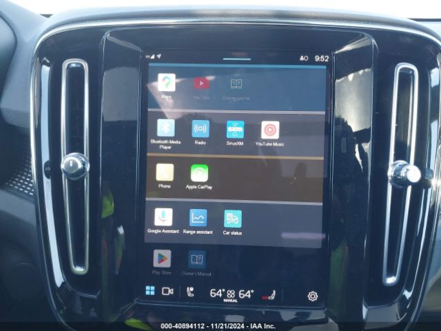 YV4ED3UR5M2586478 Volvo Xc40 Recharge Pure Electric P8