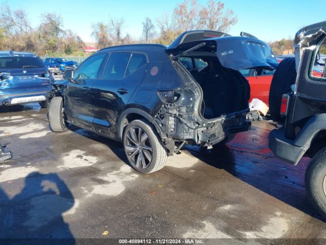 2021 VOLVO XC40 RECHARGE PURE ELECTRIC YV4ED3UR5M2586478 Photo 2