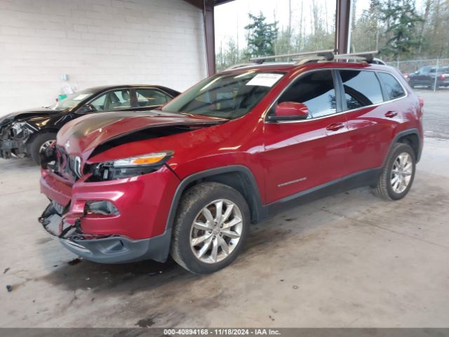 1C4PJLDBXHW517629 Jeep Cherokee Limited Fwd